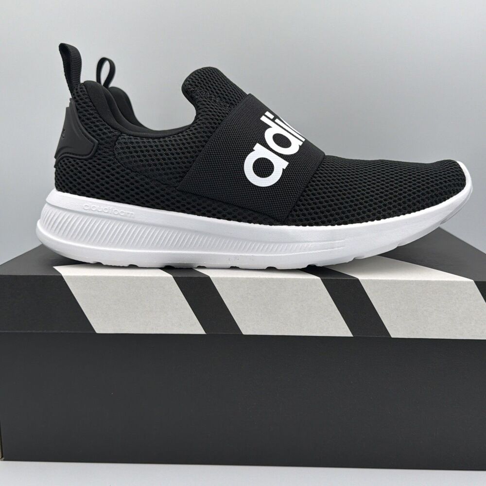 adidas Lite Racer Adapt 4.0 Slip On Shoes HO4343 Core Black Cloud Men's Size 8.5